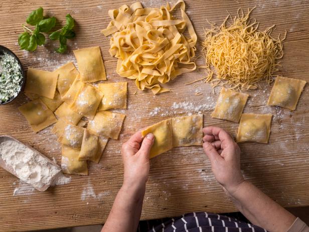 Fresh handmade Italian pasta